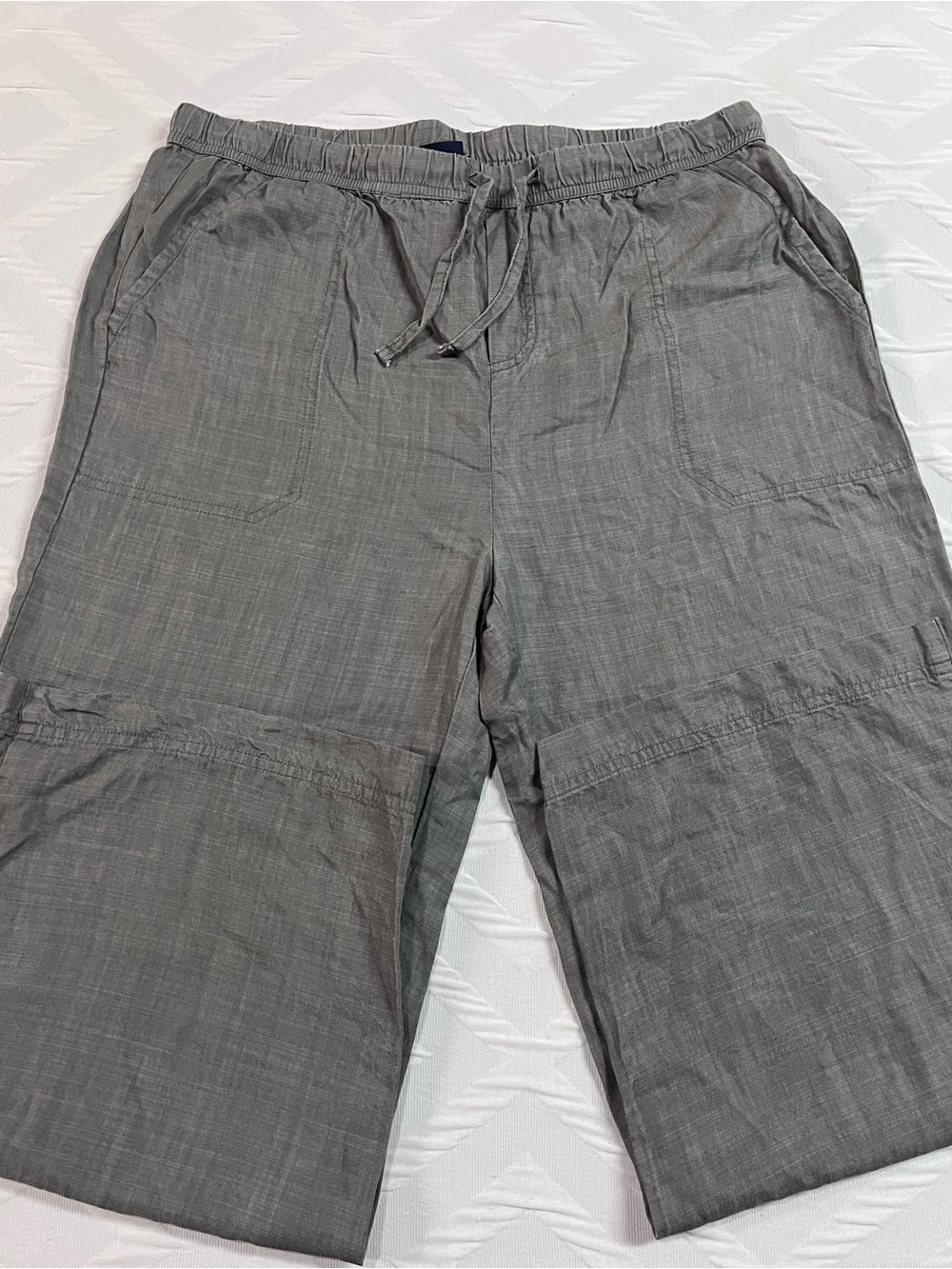 Women's Wide Leg Lightweight Drawstring Pants NWOT Size Large